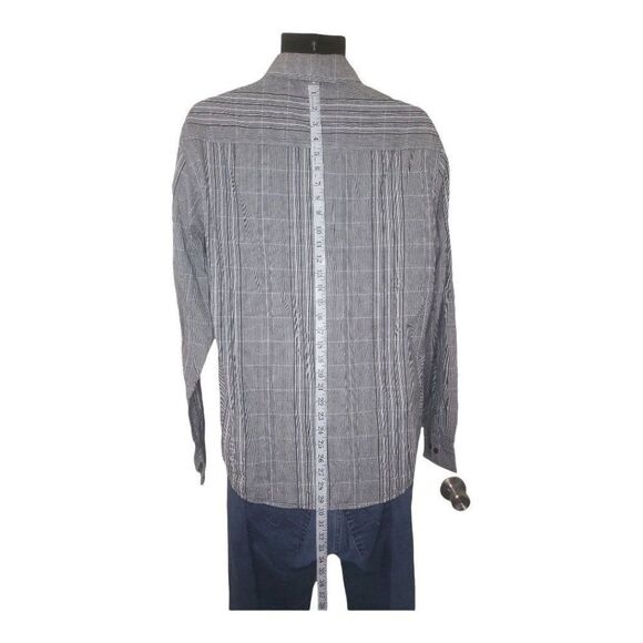 Gin Tonic Button Up Long‎ Sleeve Striped Sz M Shirt Men - Picture 3 of 7